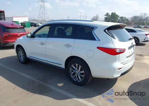 2013 Infiniti Jx35 z USA, uszkodzony, nr VIN 5N1AL0MN8DC344550